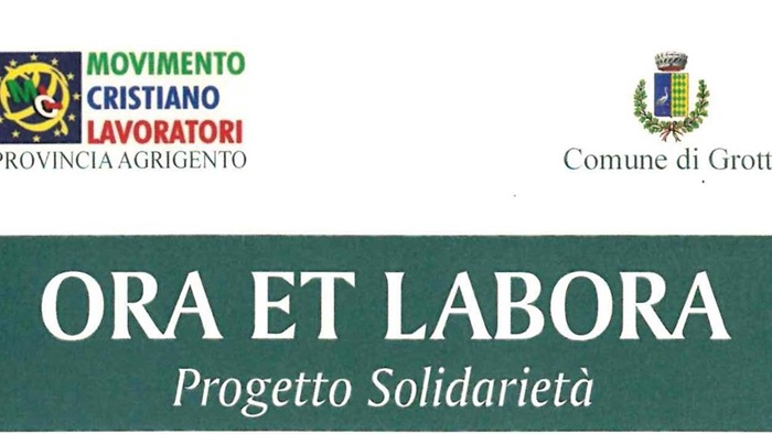 ’Ora et Labora’ Progetto Solidarietà